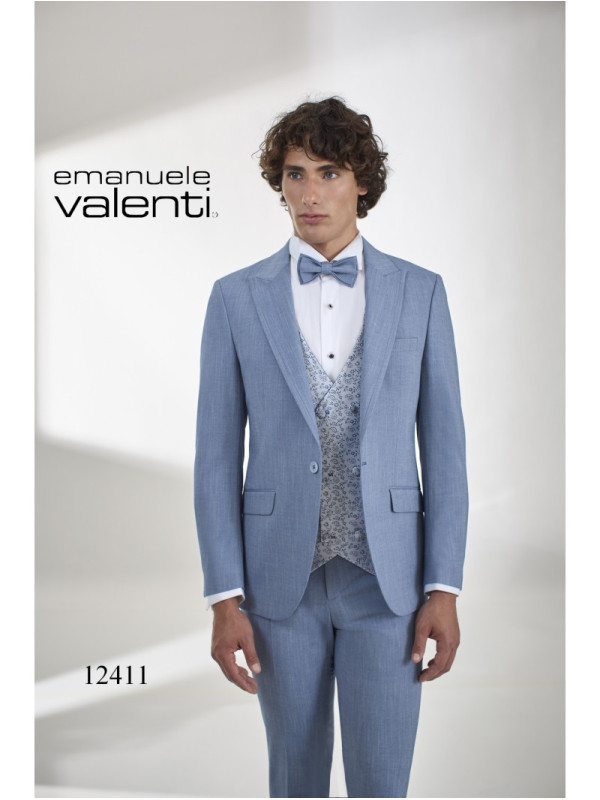 Der Anzug 12411 vom Hersteller Emanuele Valenti, im Hochzeitshaus Konstanz