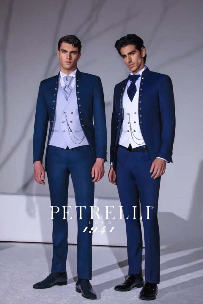 Der Anzug C40009 vom Hersteller Petrelli, im Hochzeitshaus Konstanz