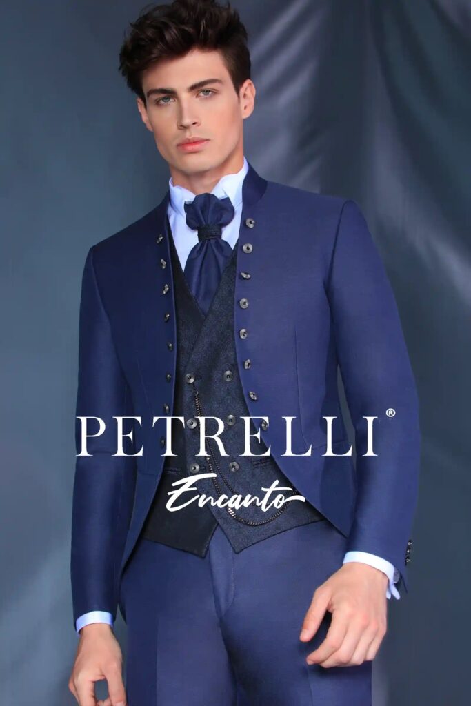 Der Anzug C40012 vom Hersteller Petrelli, im Hochzeitshaus Konstanz