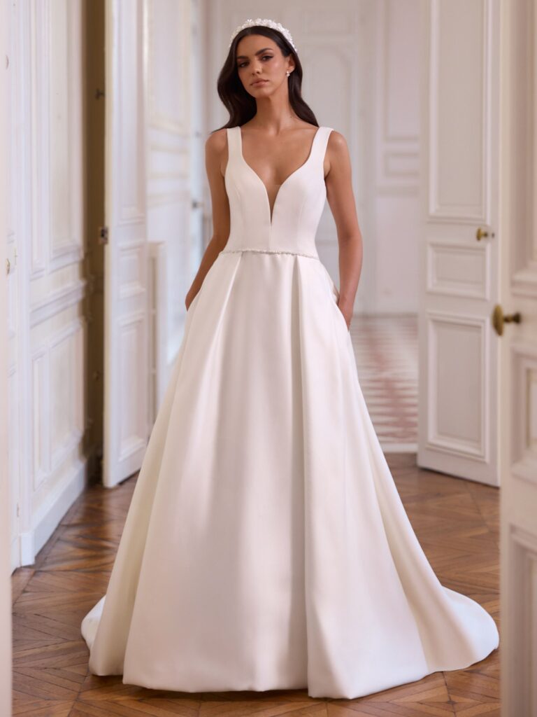 Das Brautkleid Domenica vom Hersteller Bianco Evento, im Hochzeitshaus Konstanz