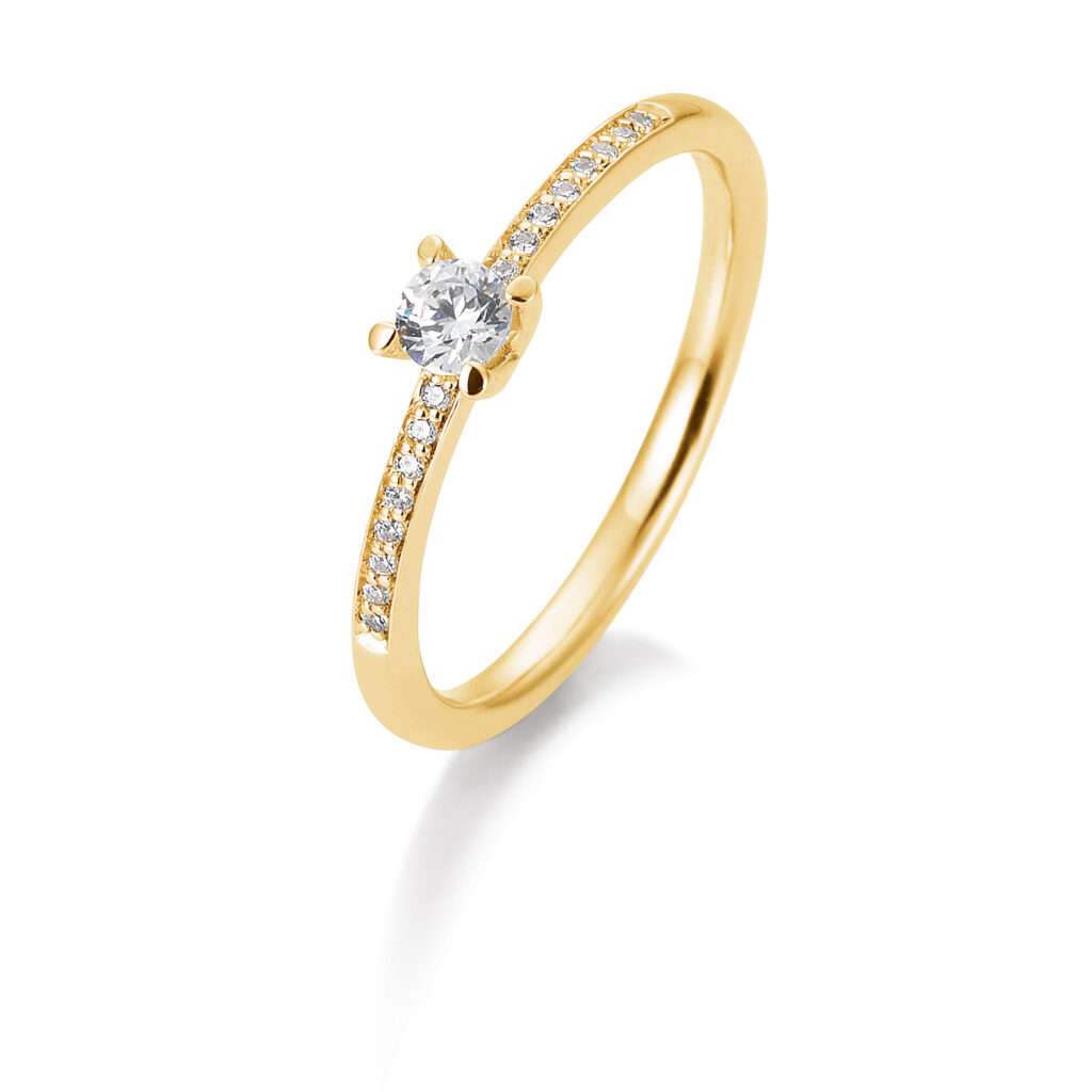 Der Ring 4185951 vom Hersteller Breuning Verlobungsringe, im Hochzeitshaus Konstanz